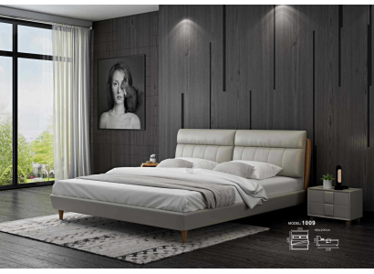 Gultas piederumu dizains, luksusa divguļamā gulta, bēša, 180x200, guļamistabai