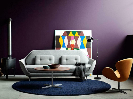 Dīvāns Dzīvojamā istaba Atpūtas postenis Dīvāns dizains Sofa Izklaidējošā istaba Atdzīvināšanas postenis Audums Pelēks Moderni Dīvāni Jauni