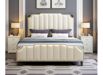 Gulta Pārklājums Dizains Luksusa Dubultie Viesnīcas Gultas Laukumi 180x200cm Guļamistaba