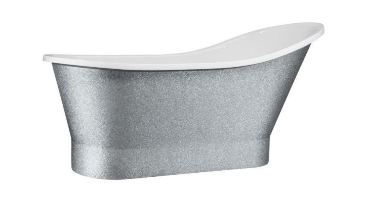 Izsmalcināta silverīnā izolēta vanna Acryl vanna dizains