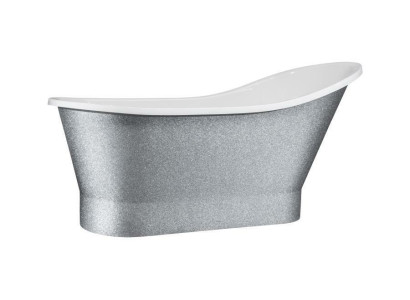 Izsmalcināta silverīnā izolēta vanna Acryl vanna dizains