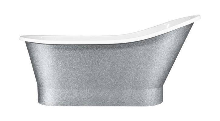 Izsmalcināta silverīnā izolēta vanna Acryl vanna dizains