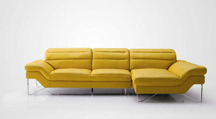 Dizainera multifunkcionālais dīvāns stūra dīvāns polsterēts sēdeklis ādas komplekts jauns