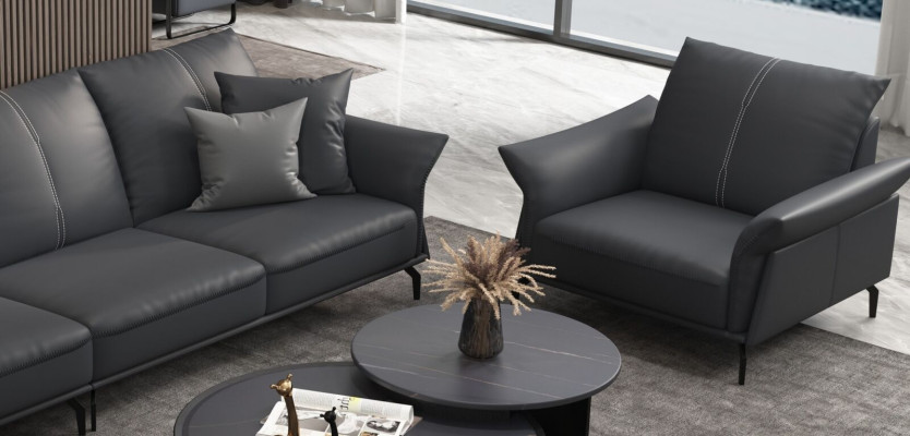 Krēsla atpūta Audums Lounge Luxus Televīzijas klubs Sēdekļa polsterējums Designer Couch