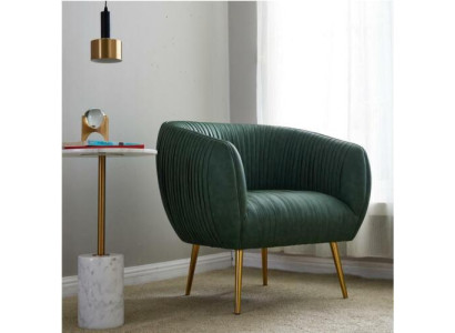 Luksusa dzīvojamā istaba Jaunais atpūtas krēsls Metāla dizains Polster Lounge klubs