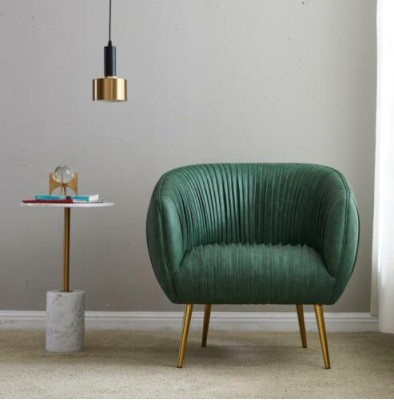 Luksusa dzīvojamā istaba Jaunais atpūtas krēsls Metāla dizains Polster Lounge klubs