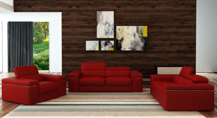 Dīvāns Polster Couch Sitz 3 Sitzer XXL Big Sofas Couchen Leder 3 Sitzplatz Neu