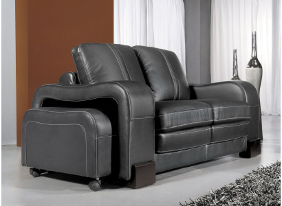 3 sēdvietu (bez 2+1) dīvāns Sofa Couch Polster XXL Big Couchen Sofas āda