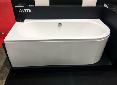 Virtuveematu kaklu vannas trauks Baltā stūra vanna