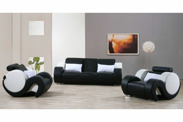 Sofagarnitūra Dīvāns Polster Sofa komplekti 3+1+1 ādas dīvāni komplekti Jauns 1094