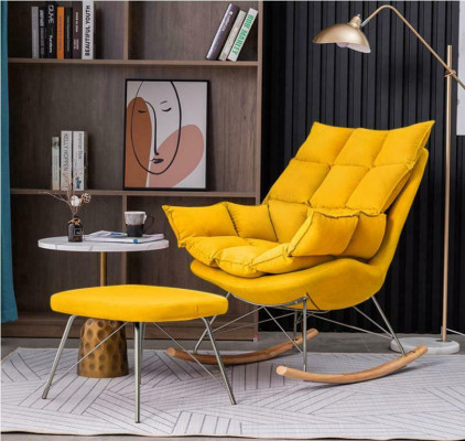 Krēsla metāla dizaina mīksta atpūta "lounge" galds krēsla istaba gultas.