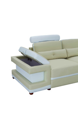 Ādas sofa XXL lielas sofas dīvāns dīvāns mīksts stūra dīvāns dzīvojamā zona āda