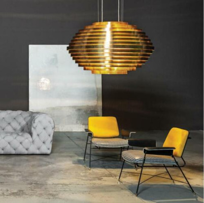 Krēsla dizains Radošais dīvāns Sēdētājs Tekstils Lounge klubs Polsteris Luxus.
