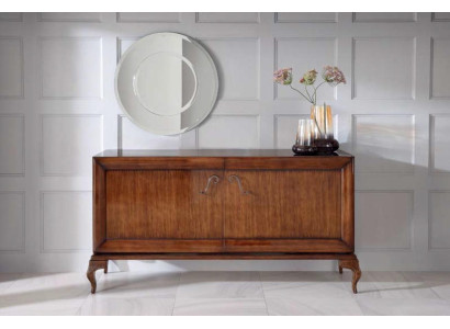 Brown Sideboard Kommode skapji Kommoden koka luksusa dzīvojamās istabas mēbeles skapis