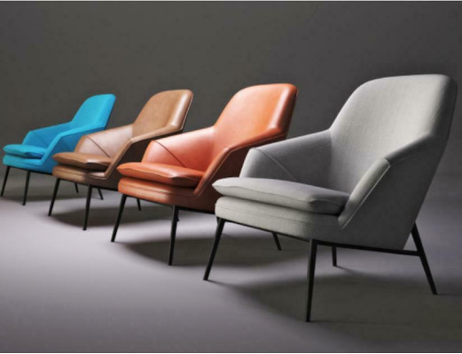 Krēsla dizains Dīvāns Sofa atpūta Tekstils Lounge Luksuss Ādas klubs Polster