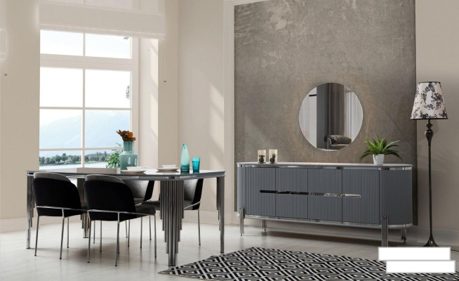 Klasiskā Sideboard komoda, koka skapis, skapji, luksusa mēbeles, komodes jaunas