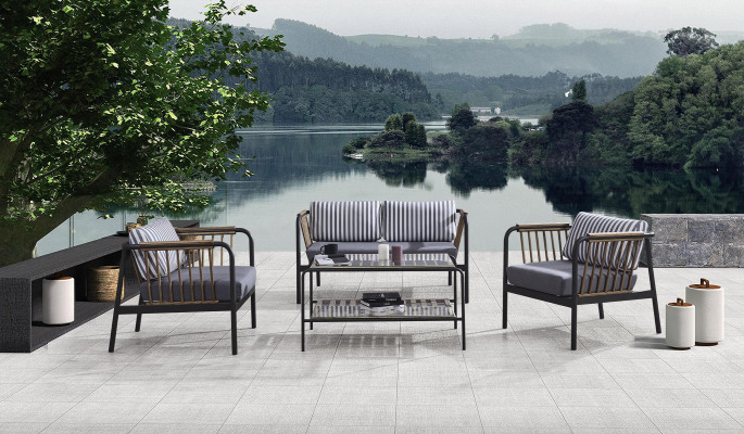 Krēsls dizains Sēdētājs Luksusa pelēks audums Sēdētājs Luksusa mēbeļu dizains