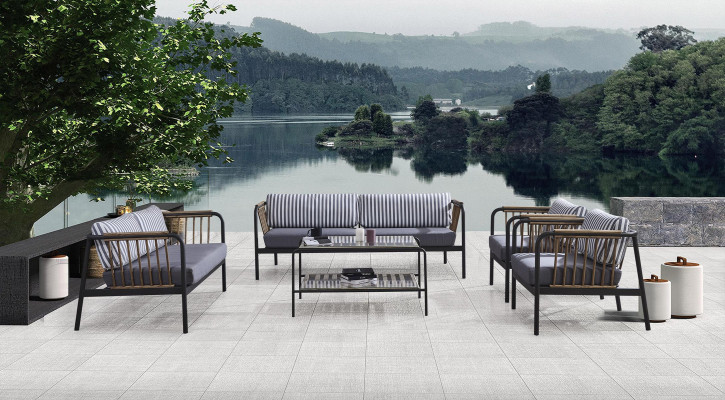 Krēsls dizains Sēdētājs Luksusa pelēks audums Sēdētājs Luksusa mēbeļu dizains