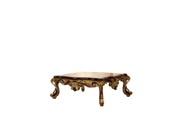 Gultas galda koka galds dzīvojamā istaba klasiskais dizains luksusa koka galds 119x91cm