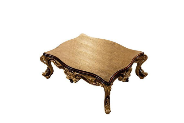 Gultas galda koka galds dzīvojamā istaba klasiskais dizains luksusa koka galds 119x91cm