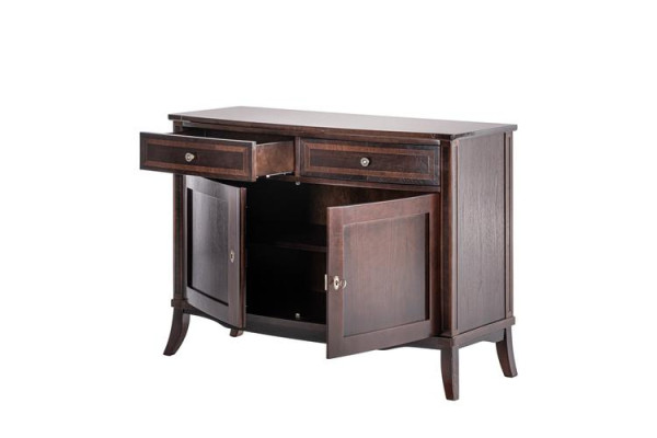 Mūsdienīgs koka komoda sideboard komodes zemās dēles dzīvojamās istabas skapis galds.