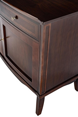 Mūsdienīgs koka komoda sideboard komodes zemās dēles dzīvojamās istabas skapis galds.
