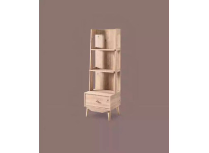 Regāla skapis Grāmatplaukts Skapji Dažādi mēbeļu Braun 54x45x161
