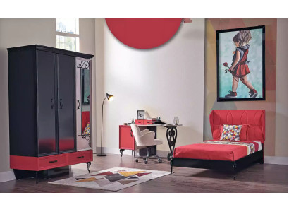 Klasiskā Loft skapis Guļamistabas skapji Dizaina mēbeles 131x60x200