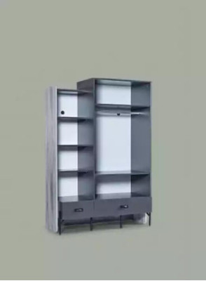 Skapīša stiprinātam griesttelpai skapji guļamistabai koks mēbeles apdare 134 cm.