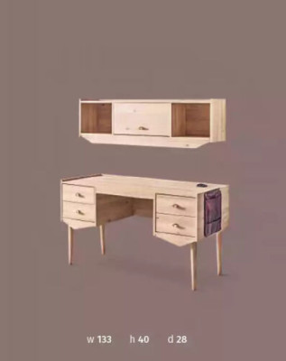 Sekretāra rakstāmgalds galds 134x60x77 rakstāmgaldi galdi mēbeles koks dators