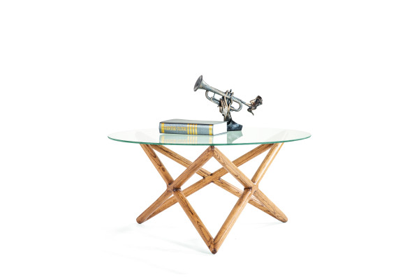 Gultas galds Galds Mēbeles Luksusa Galda ērtais galds Koka Moderns Dizains dzīvojamā istaba