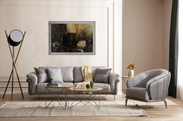 Sofas gultasgarnitūra 3+1 sējājs mīkstā mēbeļu garnitūra dīvāni krēsli luksuss 2x galdini komplekts