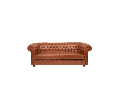 Luksus Chesterfield 3-vietīgā dīvāna kanapes modernais dīvāns.