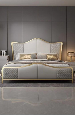 Dizaina gulta Luksusa gultas Moderns viesnīca karkass Guļamistabas viesnīca