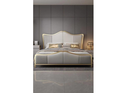 Dizaina gulta Luksusa gultas Moderns viesnīca karkass Guļamistabas viesnīca