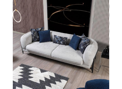 Moderns trīsvietīgs auduma mēbelu jums istabā dīvāns dizainera mēbeles dīvāni