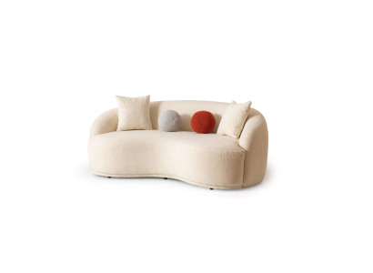 Moderns dīvāns 3-vietīgi dizainera mēbeles balta krāsa stila dīvāni 230cm