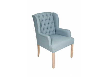Zila Chesterfield krēslu komplekts ēdamistabai, krēsli x8