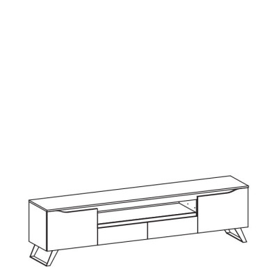 Sideboard Luxus RTV sideboard Mēbeles Skapis Komoda Skapji Lowboard Viesnīca Jauns