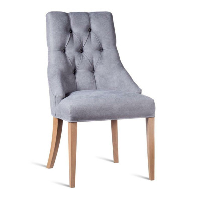 Chesterfield krēsla dizaina krēsls auduma krēsli polster luksusa krēsls ēdamistabai