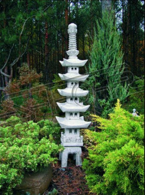 Dārza figūra Abstrakta figūra Skulptūra Statuja Japāņu mājas dekorācija 614