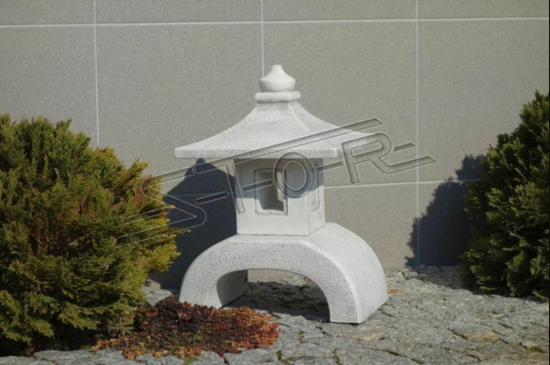 Japāņu dārzs dabas māja dekora statuja figūras figūra baltais statuja