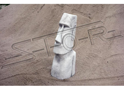 Moai statuja skulptūru figūras dizainera dārza terases dekoratīvās skulptūras