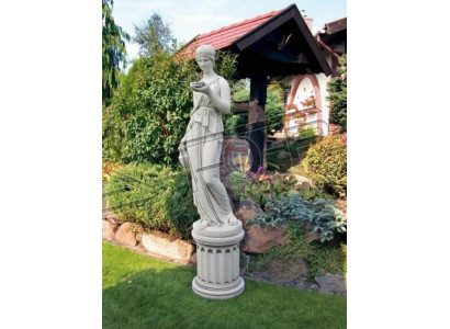 Soklis 59 cm skulptūras dizainam figūras statujai dārzā figūras statujām