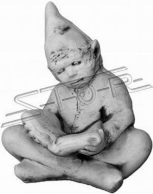 Plecu rotaslietas statuja figūra statuja figūras skulptūra dārzā