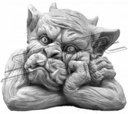 Trolls 18 cm Skulptūra Dizains Figūra Statuja Dārza Figūras Statujas