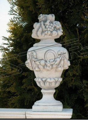 Vāzes, statuja, skulptūra, figūras, statujas, skulptūras, dekoratīvas dārza vāzes