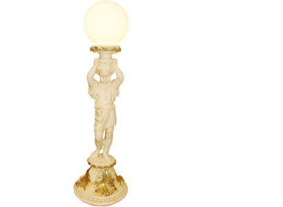 XXL Lielgabarīta galdlampa 113cm galds lukturis lampas gaismas stāvs figura skulptūra.