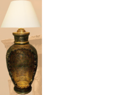 Stāvlampa Stāvlampa Gaisma Vāze Dizainera Antīka Standarta Gaisma Dizains 6886 Jauna