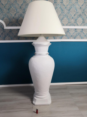 XXL dizaina grīdlampas vāze Stends Lampa Lampas Apgaismojums Vitrīna 132cm plaukts